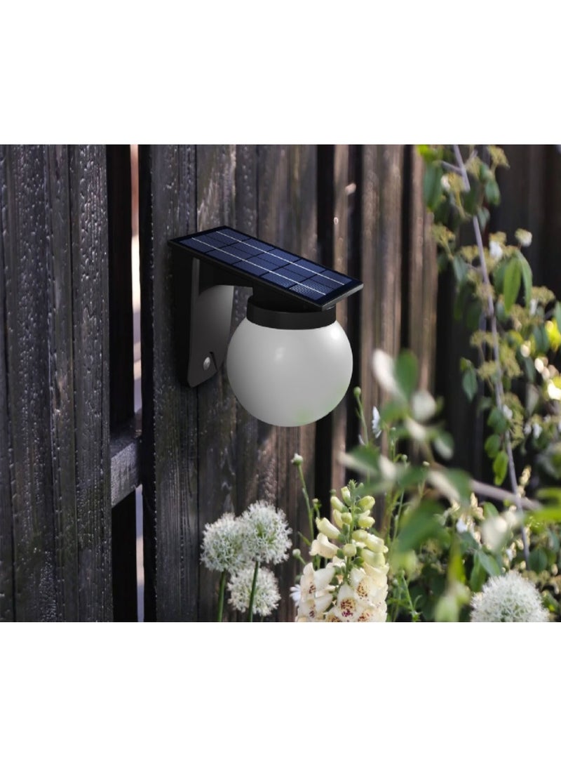 Solar-powered wall lamp, outdoor waterproof, for courtyard landscape, villa garden decoration, human body sensor lighting fixture - Image 4
